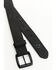 Hawx Men's Logo Tip Casual Leather Belt, Black, hi-res