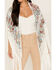 Idyllwind Women's Music City Embroidered Fringe Shawl, White, hi-res