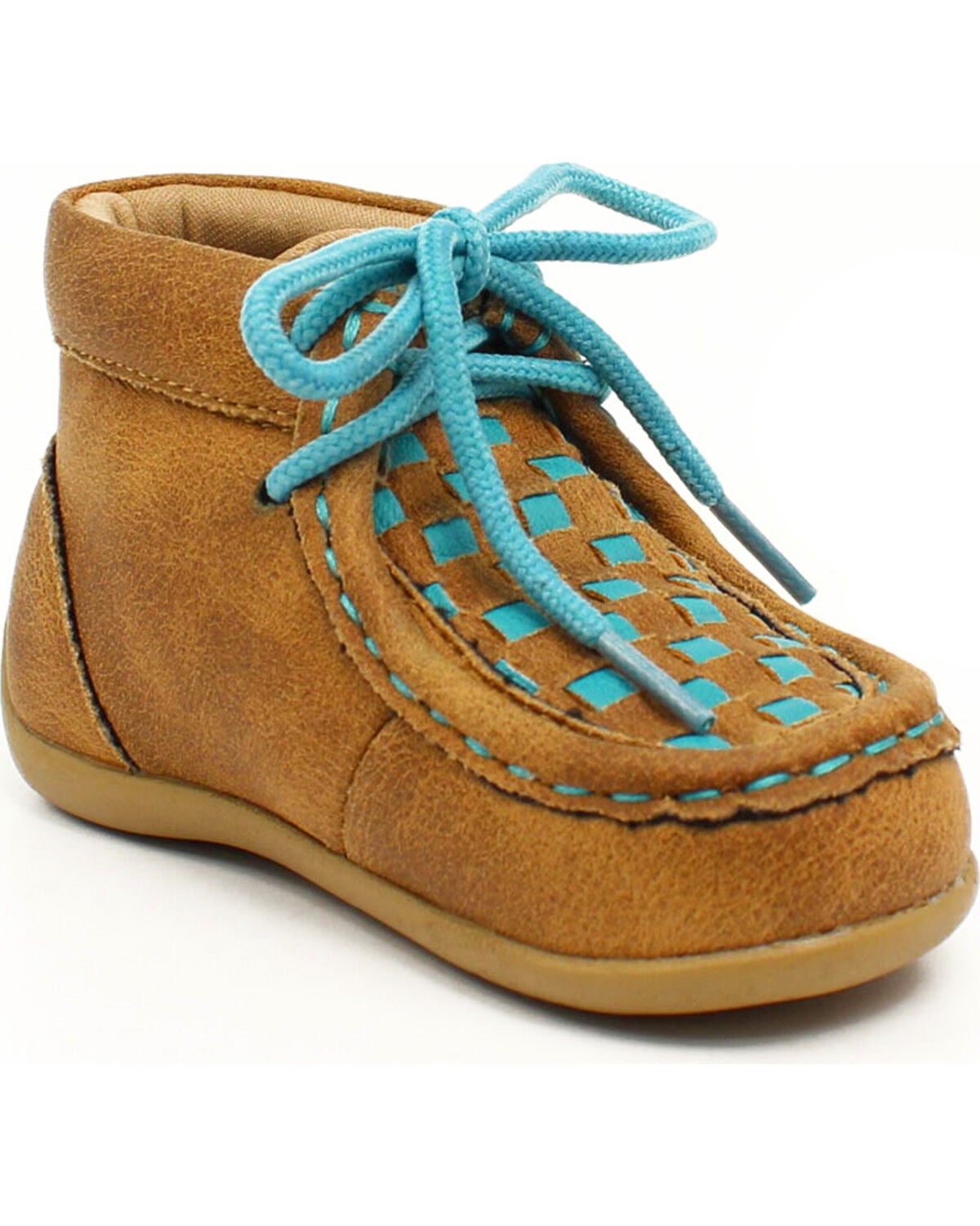 Blazin Roxx Girls' Cassidy Casual Shoes - Moc Toe, Brown, hi-res