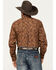 Image #4 - Cinch Men's Paisley Print Long Sleeve Button-Down Western Shirt, Gold, hi-res