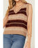 Image #3 - Pendleton Women's Striped Sweater Vest, Tan, hi-res
