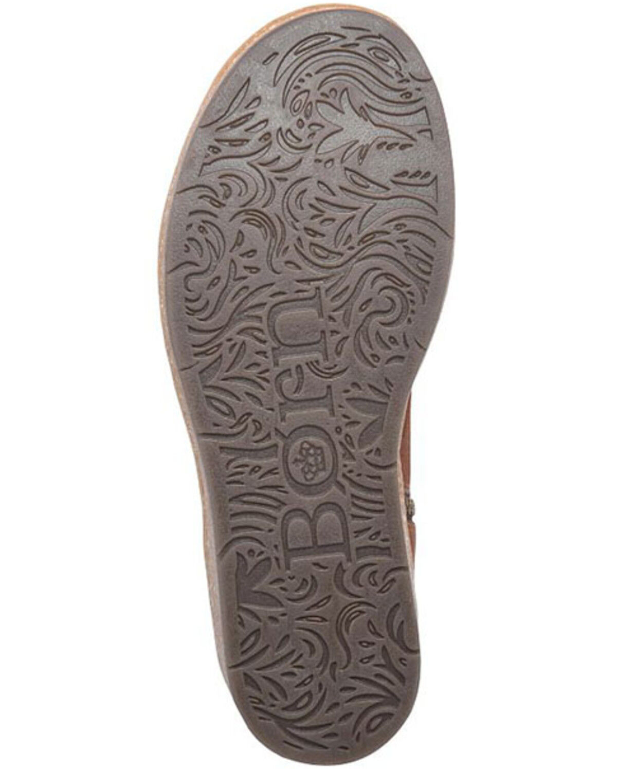 Image #7 - Born Women's Viv Wedge Booties - Round Toe, Brown, hi-res