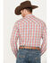 Image #4 - Wrangler Men's Plaid Print Long Sleeve Pearl Snap Western Shirt, , hi-res