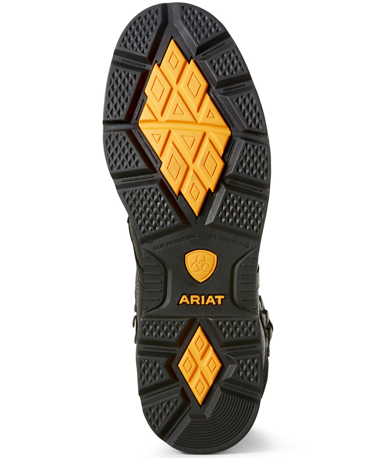 Image #5 - Ariat Men's Groundbreaker Waterproof Work Boots - Steel Toe, Brown, hi-res