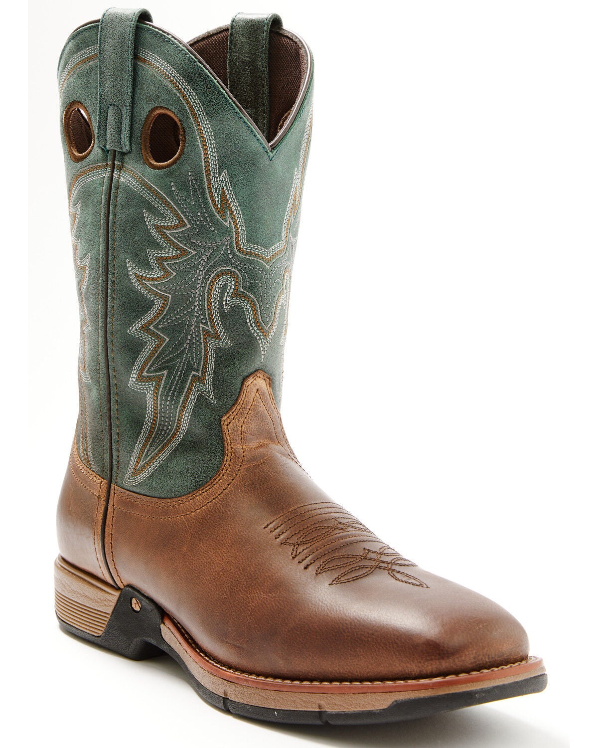Laredo Men's Tri-Tech Alloy Performance Western Boots - Broad Square Toe, Tan, hi-res