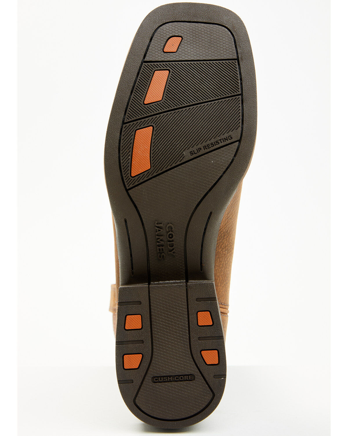 Image #7 - Cody James Cush Core® Men's Maverick Performance Western Boots - Broad Square Toe, Brown, hi-res