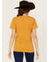 Image #4 - Ariat Women's Bootscape Short Sleeve Graphic Tee, Mustard, hi-res