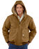 Carhartt Men's FR Duck Active Hooded Jacket - Big & Tall, Carhartt Brown, hi-res