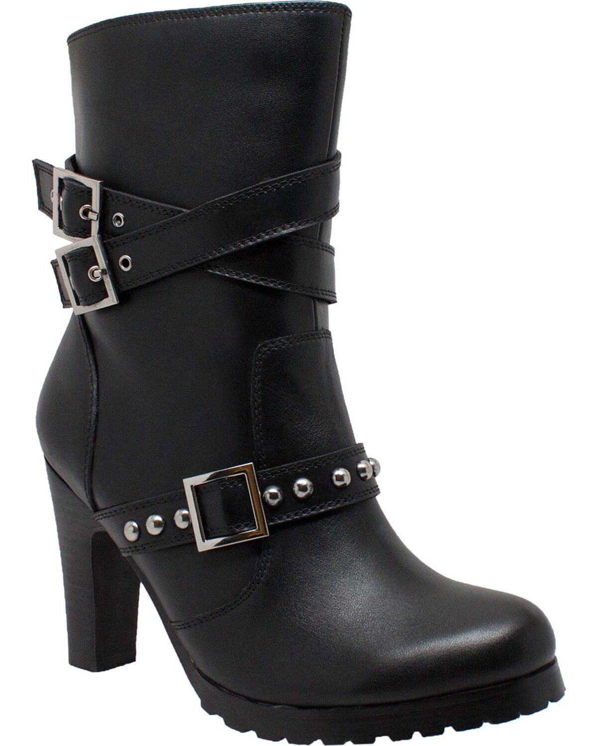 buckle biker boots