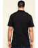 Image #2 - Hawx Men's Miller Pique Short Sleeve Work Polo Shirt, Black, hi-res
