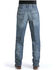 Cinch Men's Black Label 2.0 Stonewash Jeans, Med Stone, hi-res