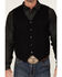Moonshine Spirit Men's Sunday Brunch Button Down Western Vest , Black, hi-res