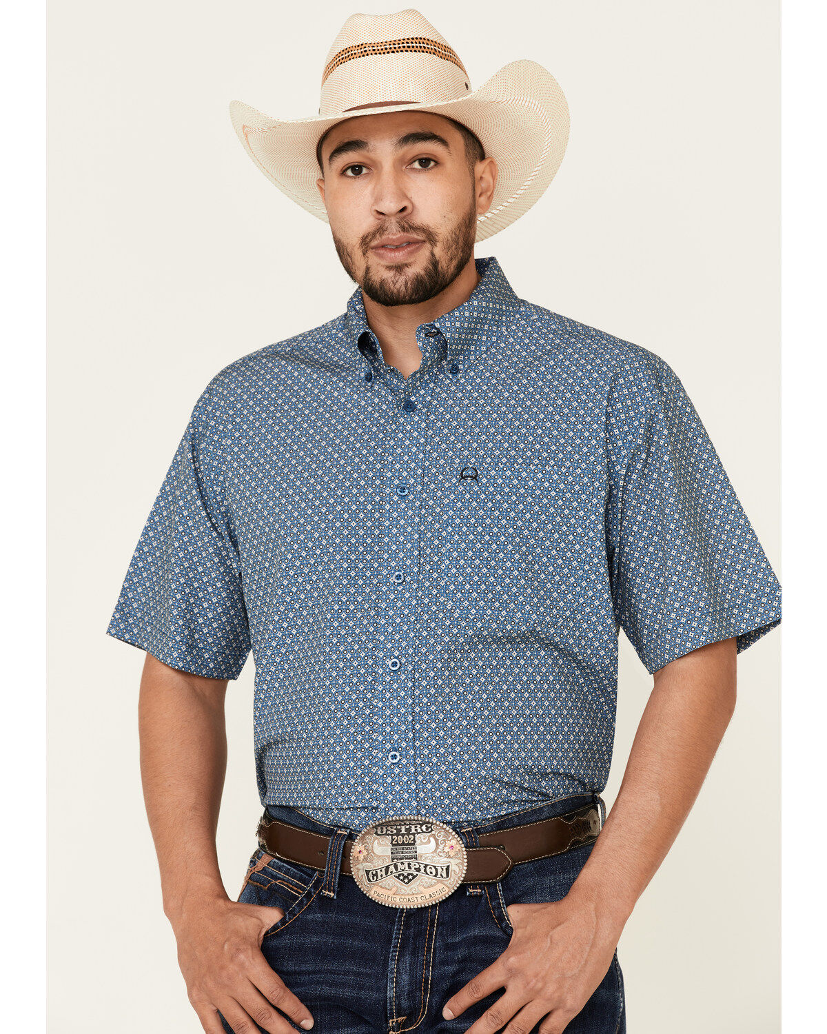 navy blue cinch shirt