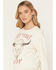 Image #2 - Idyllwind Women's Not Today Cowboy Graphic Crewneck Sweatshirt, Cream, hi-res