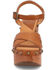 Image #4 - DIngo Women's Lotus Wooden Sandals, Tan, hi-res