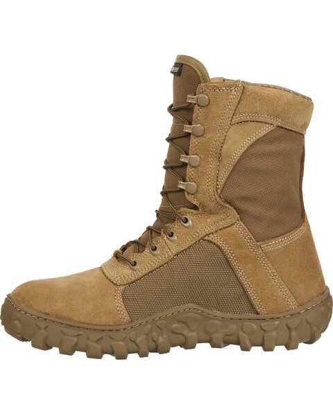 Image #3 - Rocky S2V Gore-Tex Waterproof Insulated Military Duty Boots - Round Toe, Brown, hi-res