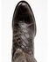 Image #6 - Cody James Men's Exotic American Alligator Western Boots - Round Toe, Chocolate, hi-res