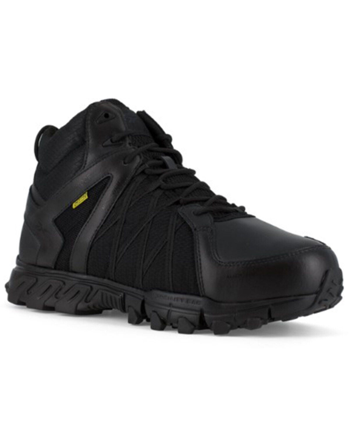 Reebok Men's Trailgrip Waterproof Athletic Hiker Work Boots - Alloy Toe, Black, hi-res