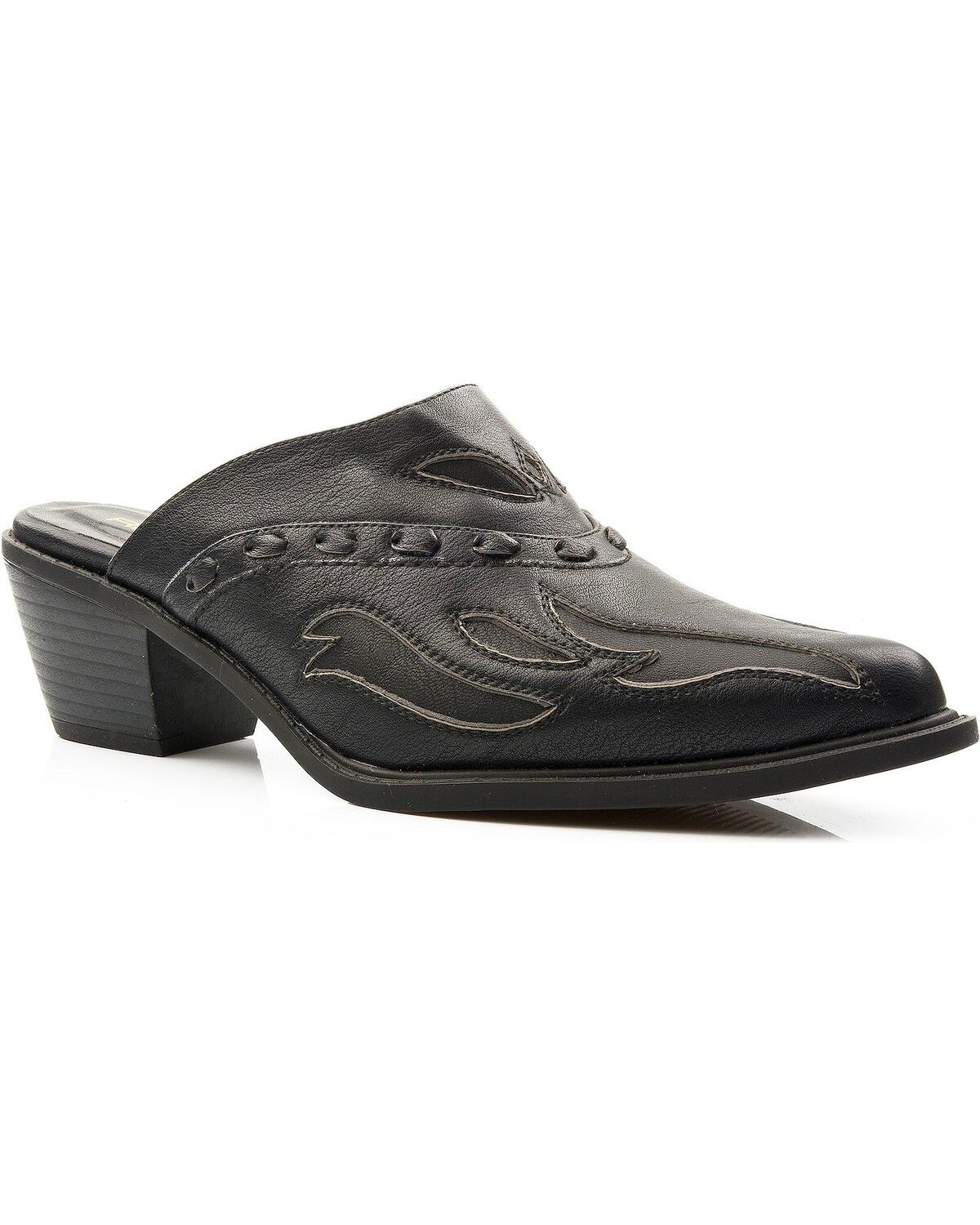 Roper Women's Fashion Mules - Round Toe, Black, hi-res