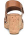 Image #5 - Born Women's Sapphire Wedge Sandals, Distressed Brown, hi-res