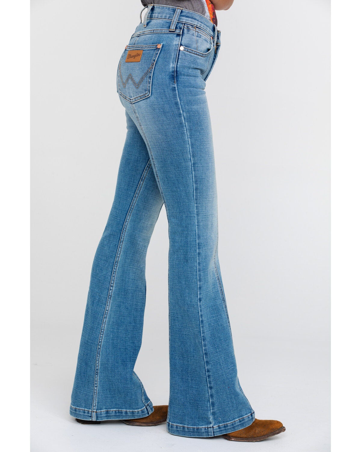 wrangler flare jeans 