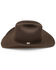 Image #2 - Resistol Five Star Felt Cowboy Hat, Chocolate, hi-res