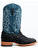 Image #2 - Cody James Men's Pirarucu Soul Western Exotic Boot - Broad Square Toe, Blue, hi-res