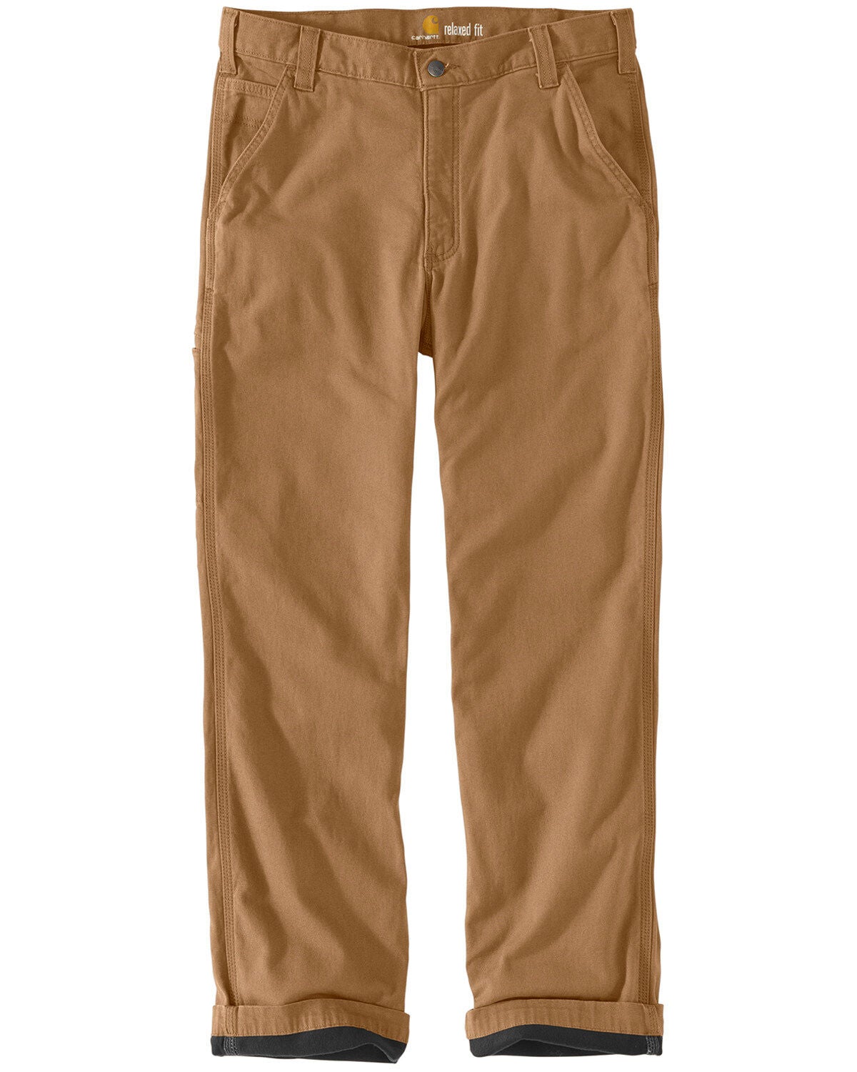 Image #2 - Carhartt Men's Rugged Flex&reg; Rigby Knit Lined Dungarees, , hi-res