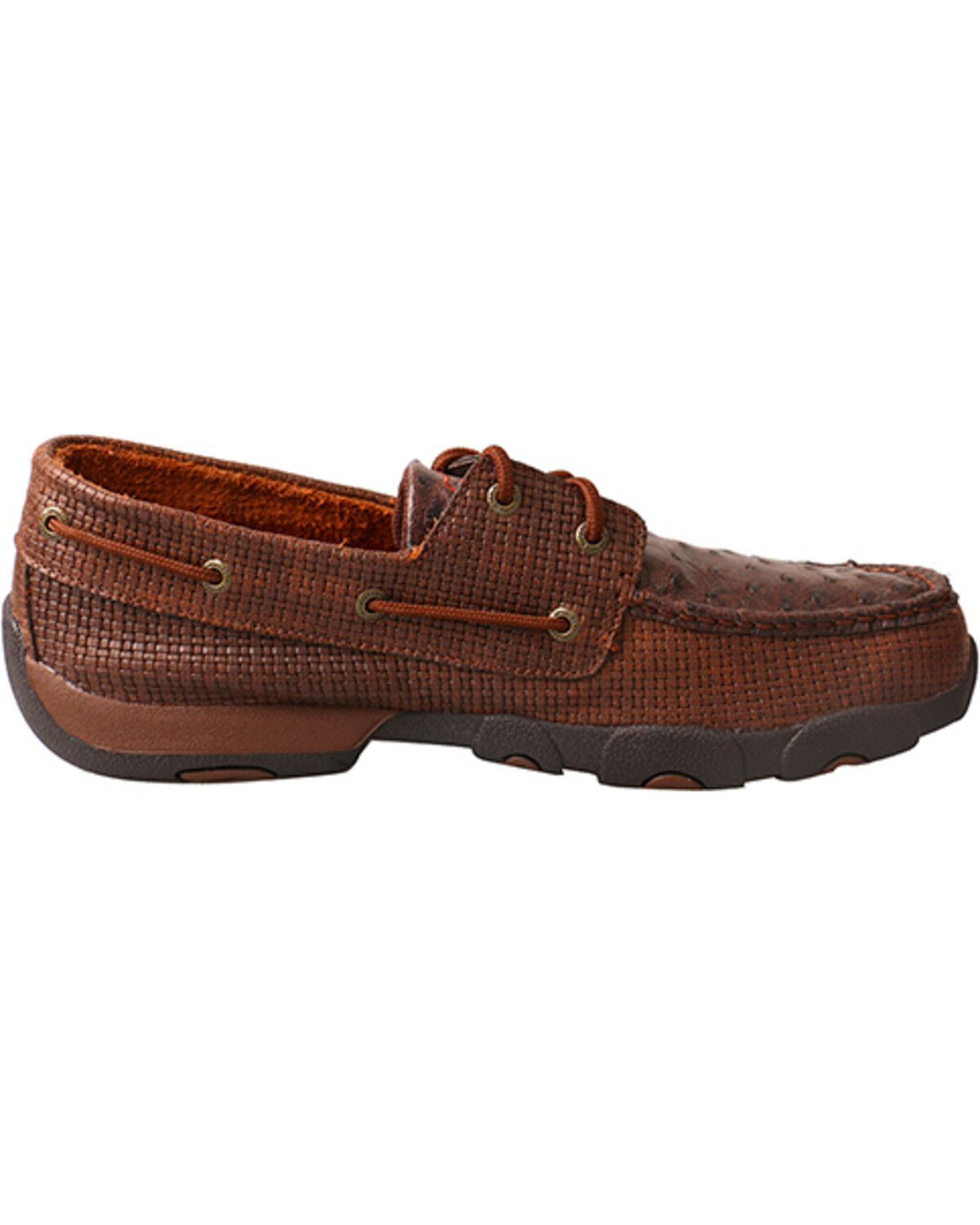 Twisted x men's full quill ostrich driving mocs Clearance