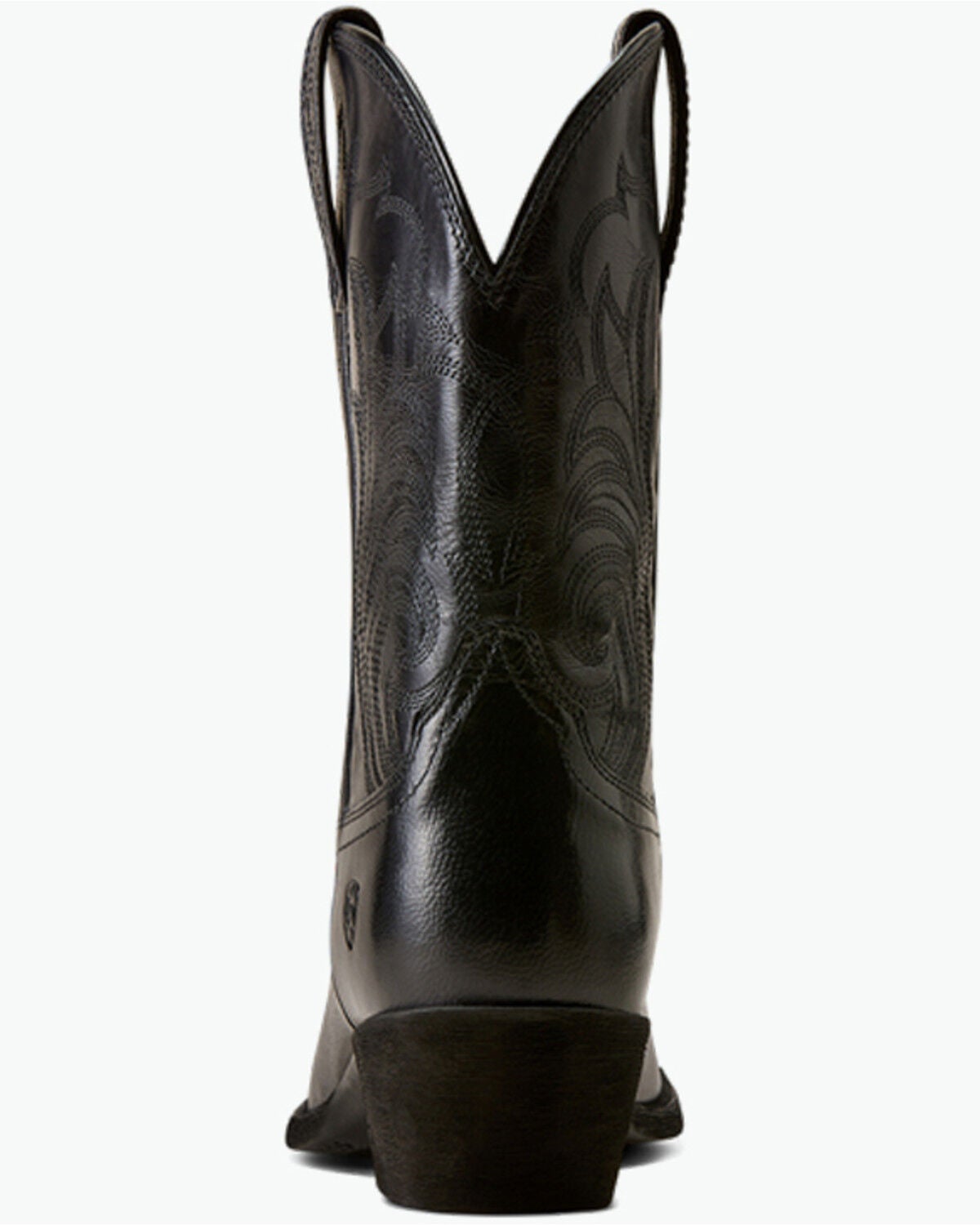 Image #3 - Ariat Women's Heritage Noir Western Boots - Round Toe, Black, hi-res