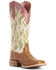 Image #1 - Ariat Women's Fonda Cactus Print Western Boots - Wide Square Toe, , hi-res