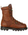 Image #2 - Rocky Men's BearClaw 3D Waterproof Outdoor Boots - Round Toe, Brown, hi-res