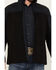 Image #3 - RANK 45® Men's Southwestern Block Print Softshell Jacket - Big, Black, hi-res