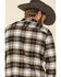 Image #5 - Pendleton Men's Navy Burnside Small Plaid Long Sleeve Western Flannel Shirt , , hi-res