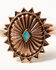 Shyanne Women's Copper Concho & Longhorn Earring Set, Rust Copper, hi-res