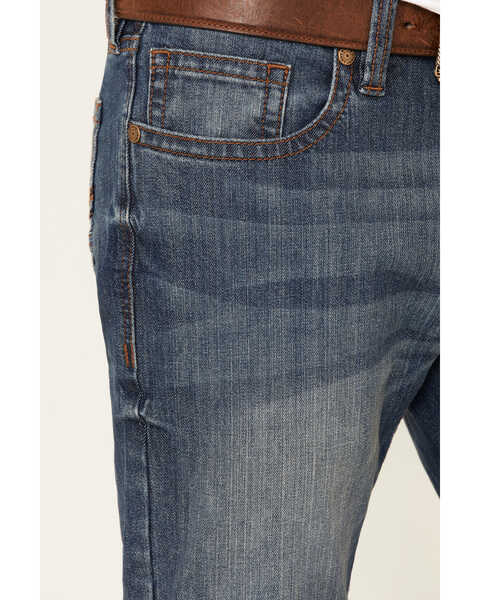 Image #5 - Cody James Core Men's Travois Medium Wash Mid Tier Stretch Slim Straight Jeans , , hi-res