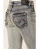 Image #3 - Silver Little Girls' Tammy Bleach Wash Bootcut Jeans, Blue, hi-res