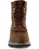 Image #4 - Cody James Men's 8" Mustang Waterproof Lace-Up Kiltie Work Boots - Soft Toe, Brown, hi-res