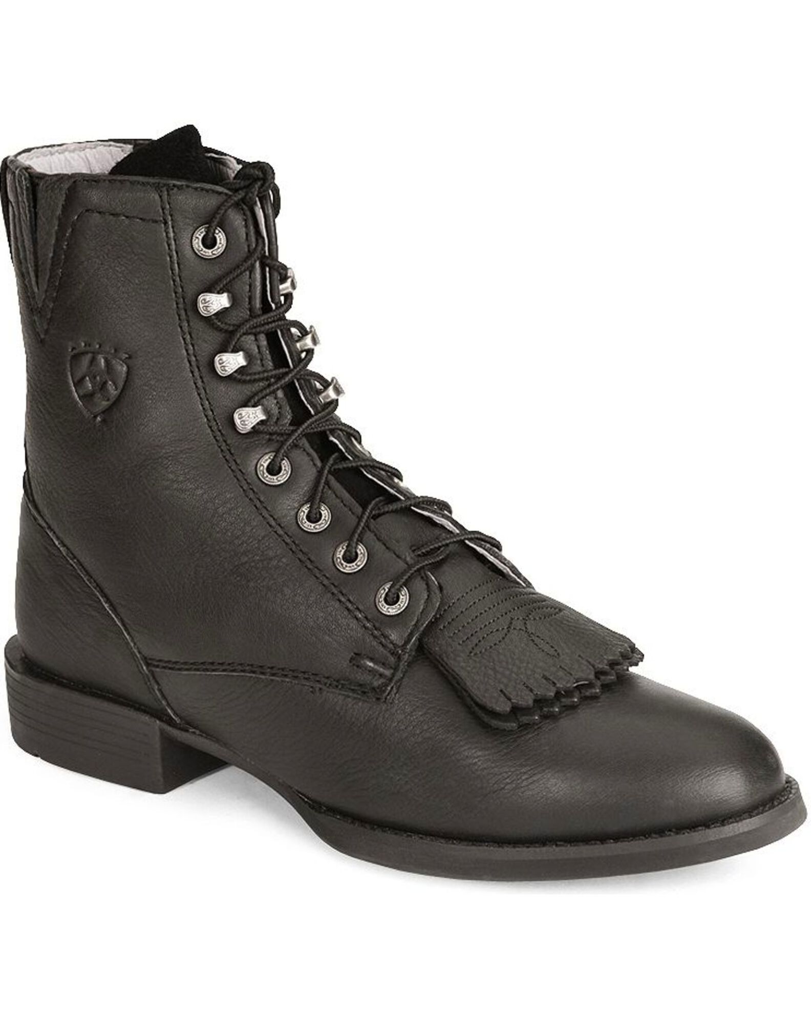 Ariat heritage lace up boots deals