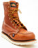 Image #1 - Thorogood Men's American Heritage 8" Made In The USA Wedge Work Boots - Steel Toe, Tan, hi-res
