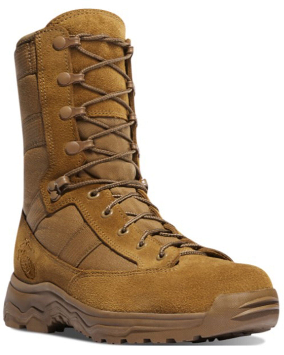 Danner Men's Reckoning 8" Coyote GTX EGA Lace-Up Boots - Soft Toe, Brown, hi-res