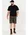Image #1 - Hawx Men's Stretch Cargo Work Shorts, Camouflage, hi-res