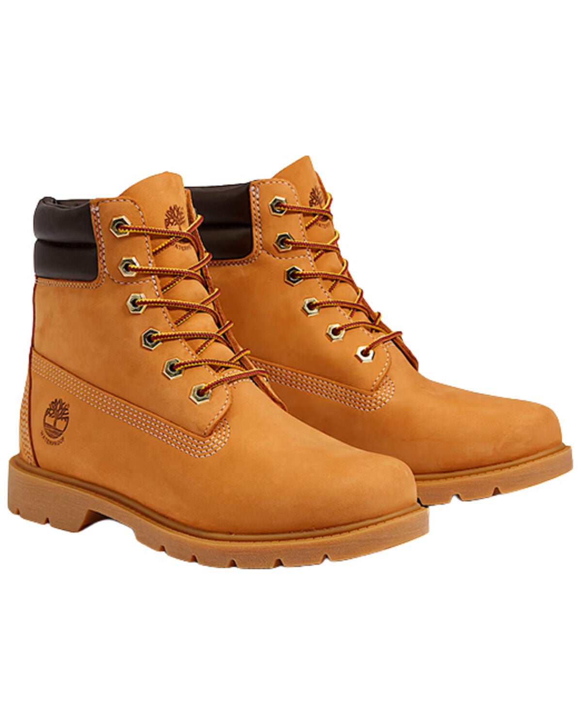 Timberland Women's Linden Woods 6" Waterproof Hiking Boots - Soft Toe, Wheat, hi-res