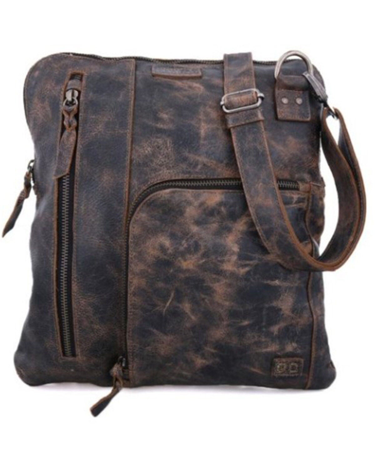 Bed Stu Women's Aiken Crossbody Bag, Black, hi-res
