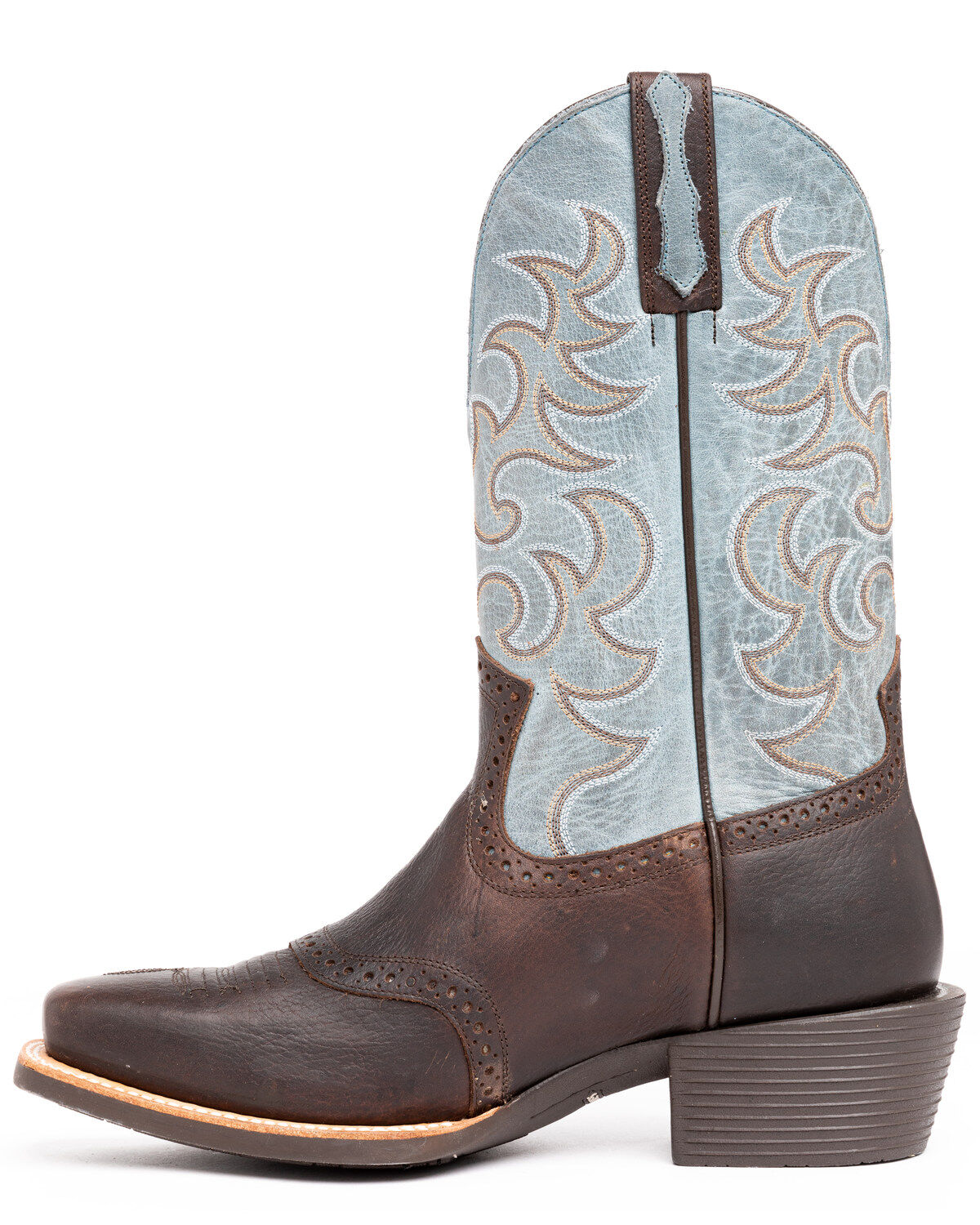 Image #3 - Rank 45 Men's Austell Western Boots - Narrow Square Toe, , hi-res