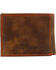 Hooey Men's Signature Leather Bi-Fold Wallet, Brown, hi-res
