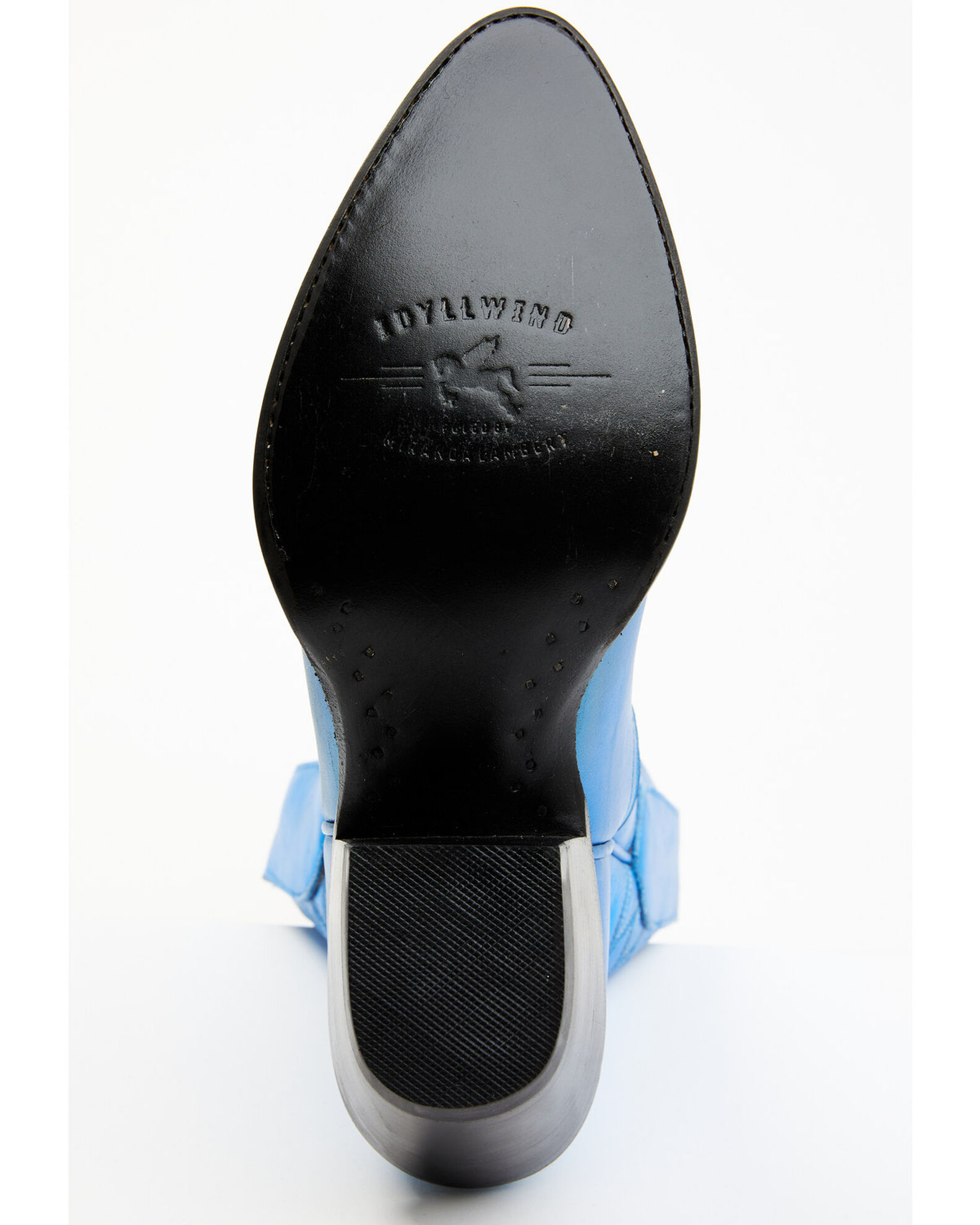 Image #7 - Idyllwind Women's Wheels Metallic Leather Booties - Round Toe, Royal Blue, hi-res