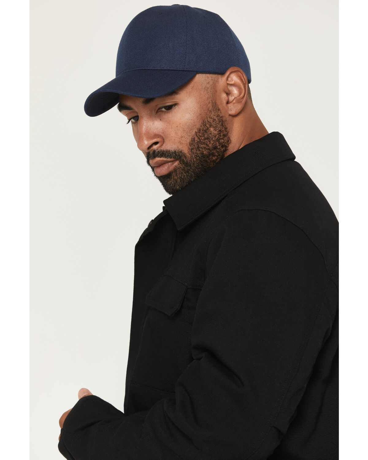 Image #2 - Dickies Men's Tradebuilt Snap Quilted Snap Work Jacket, Black, hi-res