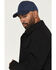 Image #2 - Dickies Men's Tradebuilt Snap Quilted Snap Work Jacket, Black, hi-res