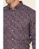 Image #3 - Cody James Core Men's Branched Out Small Floral Print Long Sleeve Western Shirt , , hi-res